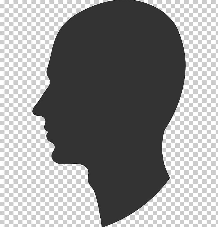 silhouette face side
