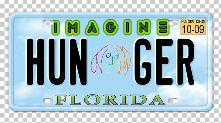 Vehicle License Plates Imagine Feeding Florida Car PNG, Clipart, Area, Banner, Brand, Copyright, Department Of Motor Vehicles Free PNG Download