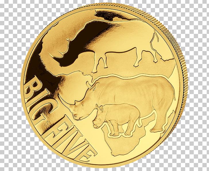 Gold Coin Rhinoceros Gold Coin Medal PNG, Clipart, Big Five Game, Coin, Coin Set, Congo Basin, Currency Free PNG Download
