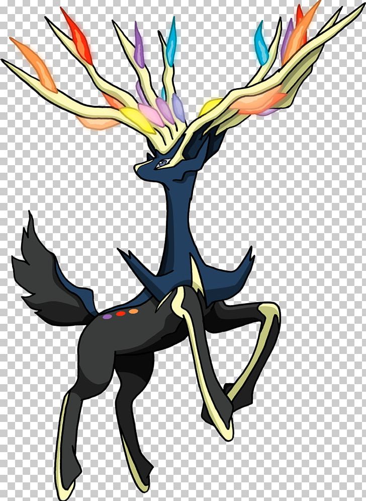 Pokémon X And Y Xerneas And Yveltal Pokédex PNG, Clipart, Antler, Art, Artwork, Branch, Character Free PNG Download
