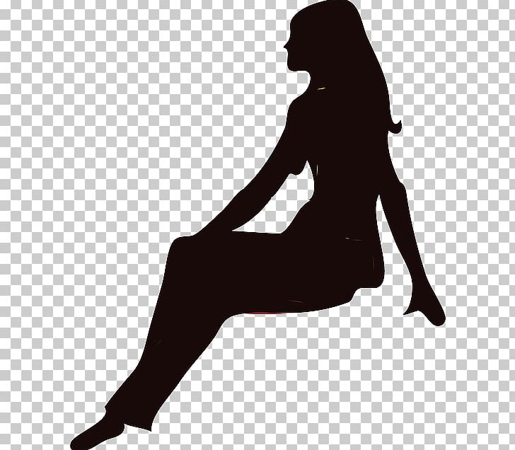 Woman Silhouette PNG, Clipart, Arm, Black, Black And White, Female, Hand Free PNG Download