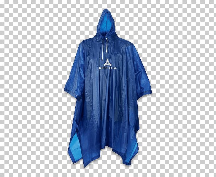 Rain Poncho Raincoat Regenbekleidung Hood PNG, Clipart, Bag, Blue, Cape, Clothing, Electric Blue Free PNG Download