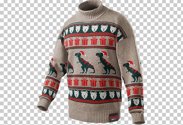 Sweater Christmas Jumper T-shirt Dinosaur PNG, Clipart, Bluza, Christmas, Christmas Jumper, Clothing, Cocacola Zero Sugar Free PNG Download