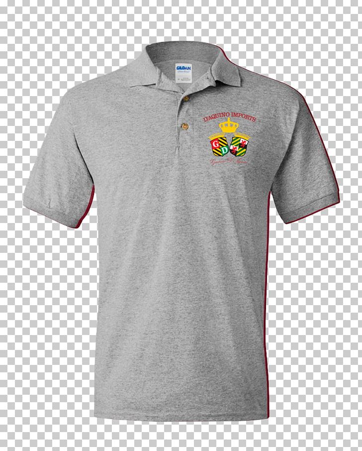 T-shirt Polo Shirt Gildan Activewear Placket PNG, Clipart, Active Shirt, Angle, Button, Clothing, Collar Free PNG Download