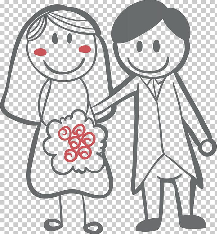Wedding Invitation Marriage Drawing Engagement PNG, Clipart, Art, Black And White, Boyfriend, Cartoon, Child Free PNG Download
