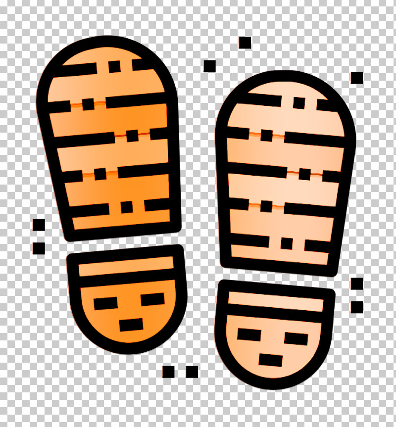 Step Icon Footprint Icon Crime Icon PNG, Clipart, Crime Icon, Footprint Icon, Line, Step Icon, Yellow Free PNG Download