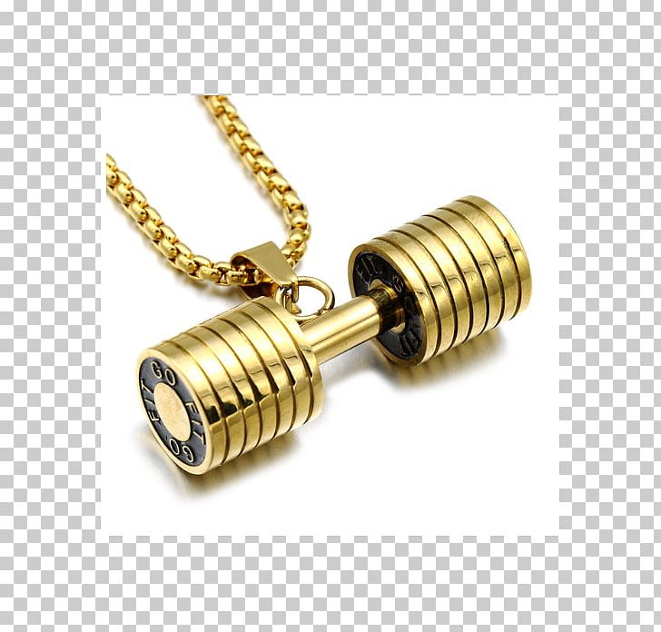 Dumbbell Barbell Fitness Centre Gold Jewellery PNG, Clipart, Barbell, Bodybuilding, Bracelet, Brass, Chain Free PNG Download