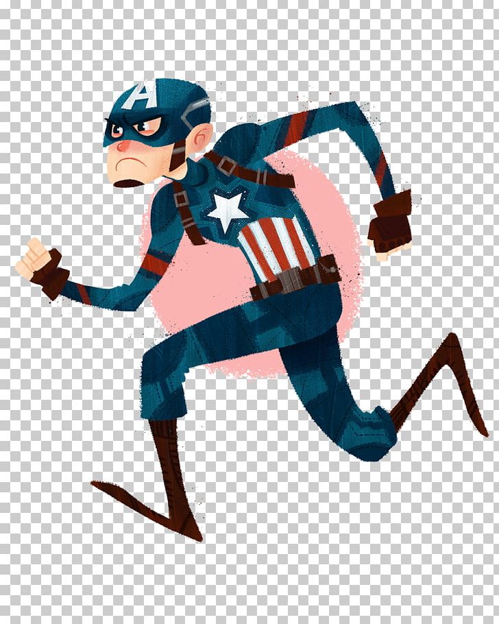 Brazil United States Captain America Cartoon Illustration PNG, Clipart, Art, Artist, Athlete Running, Athletics Running, Captain Free PNG Download