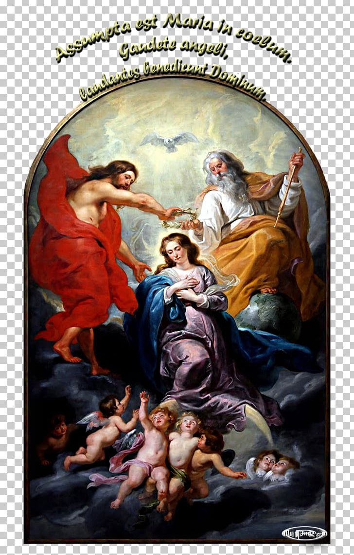 Painting Coronation Of The Virgin Queen Of Heaven Christianity Ave Maria PNG, Clipart, Art, Artwork, Ave Maria, Catholic Church, Christianity Free PNG Download
