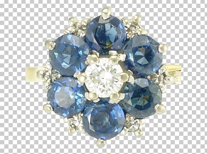 Sapphire Blue Ring Diamond Ruby PNG, Clipart, Blue, Blue Diamond, Blue Sapphire, Body Jewelry, Brooch Free PNG Download