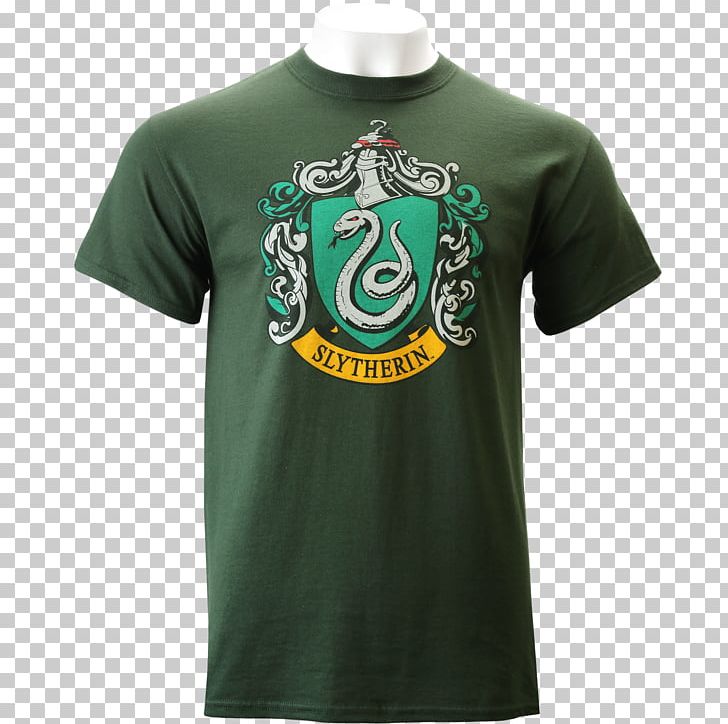 T-shirt Hoodie Slytherin House Sweater Top PNG, Clipart, Active Shirt, Brand, Clothing, Green, Harry Free PNG Download