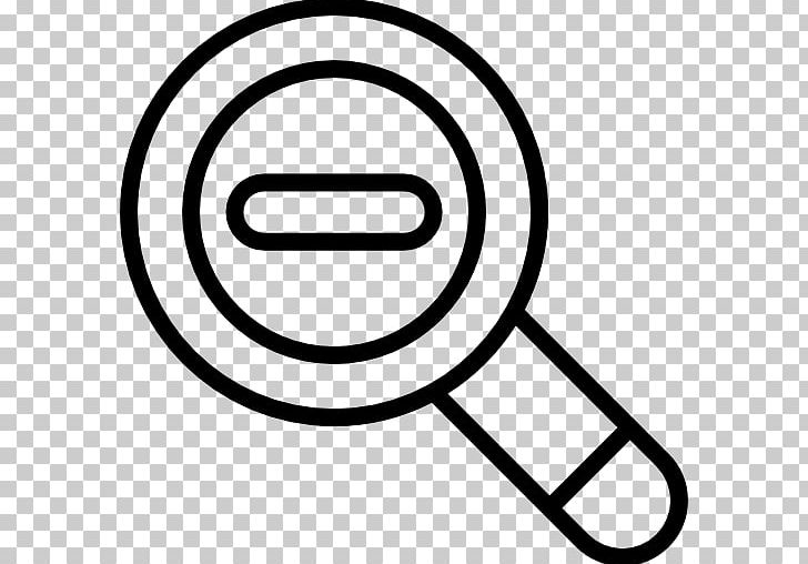 Magnifying Glass Computer Icons PNG, Clipart, Area, Black And White, Circle, Computer Icons, Glass Free PNG Download