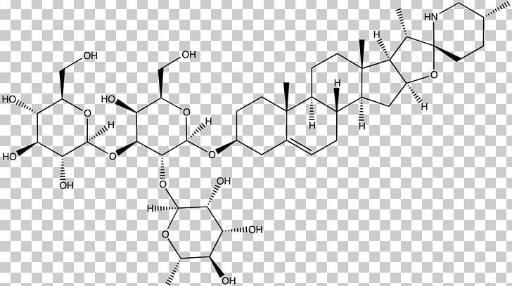 Solasonine Solasodine Chemical Compound Chemistry Nightshade PNG, Clipart, Angle, Atomic Mass, Black And White, Chembl, Chemical Compound Free PNG Download