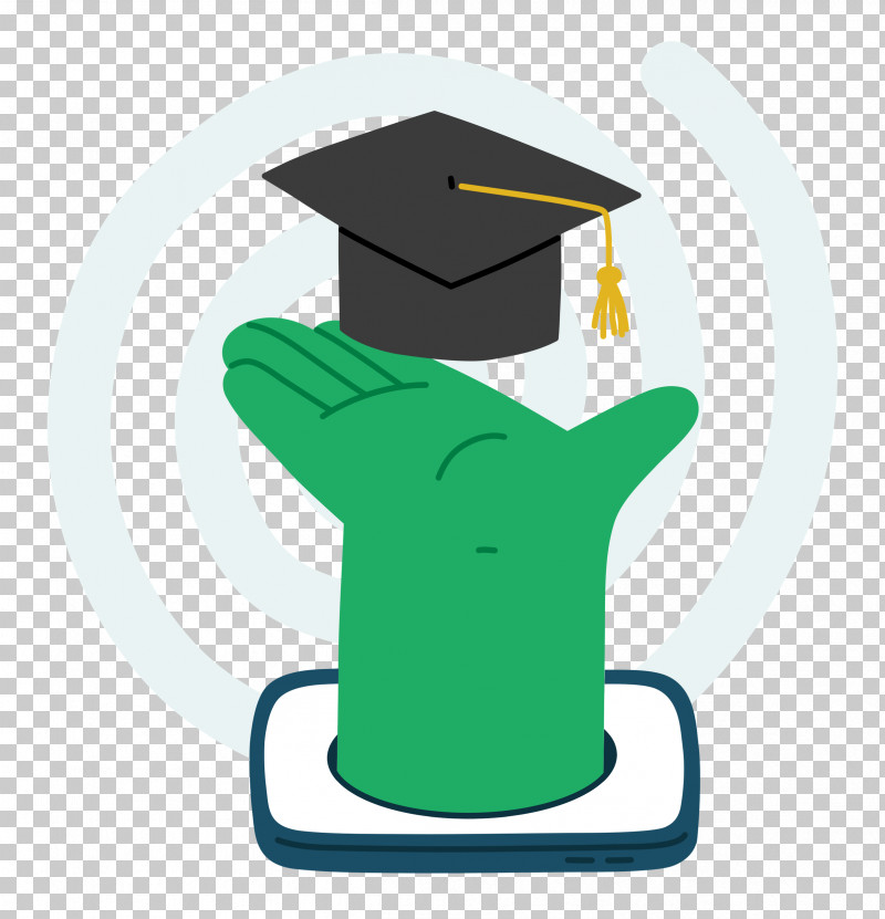 Graduation PNG, Clipart, Capital Asset Pricing Model, Character, Costume, Graduation, Green Free PNG Download