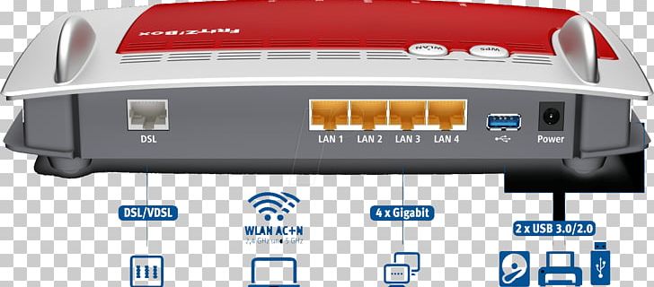 AVM Fritz!Box 7490 AVM GmbH Wireless Router PNG, Clipart, Automotive Exterior, Avm Fritzbox 7490, Avm Gmbh, Brand, Cable Modem Free PNG Download