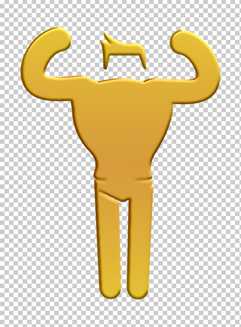 People Icon Gym Icon Muscular Man Showing His Muscles Icon PNG, Clipart, Cartoon, Elephant, Elephants, Gym Icon, Hm Free PNG Download