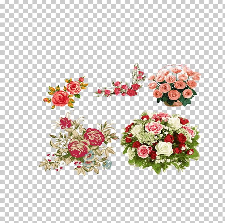 Beach Rose Flower Bouquet Drawing PNG, Clipart, Art, Artificial Flower, Blossom, Bouquet, Cut Flowers Free PNG Download