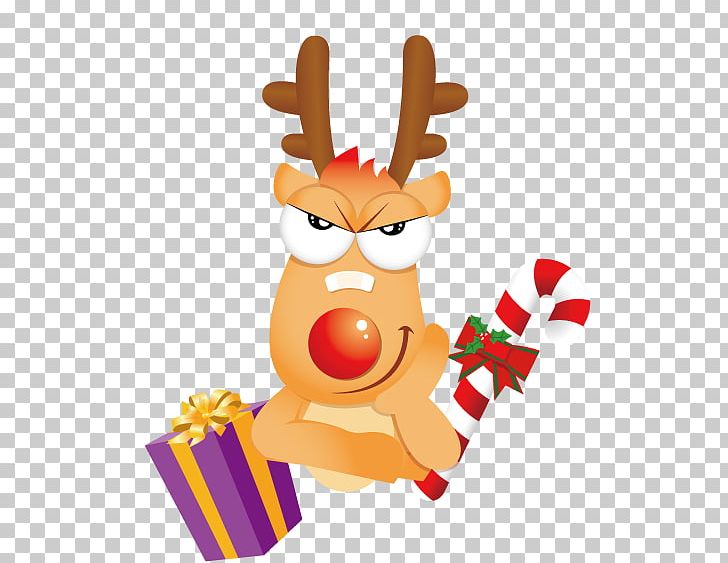 Santa Claus Reindeer Christmas PNG, Clipart, Animals, Art, Balloon Cartoon, Cartoon, Cartoon Eyes Free PNG Download