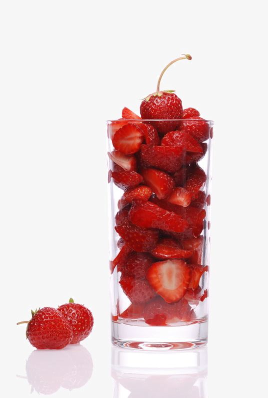 Cup Strawberries PNG, Clipart, Cup Clipart, Fruit, Fruit Juices, Glass, Juice Free PNG Download