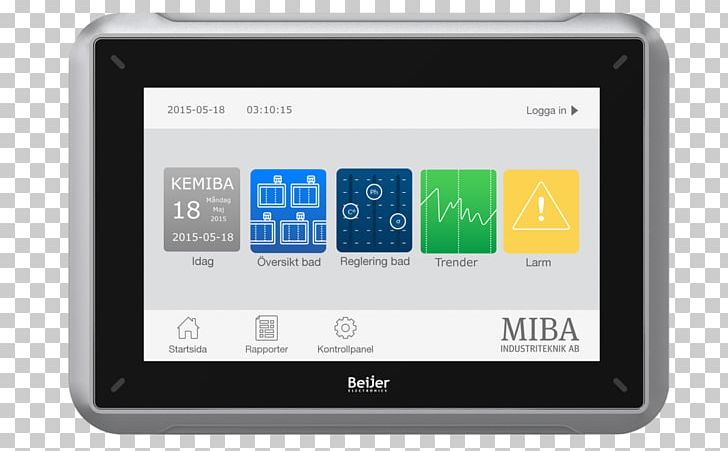 System MIBA Industriteknik AB Automation Information User Interface PNG, Clipart, Automation, Brand, Display Device, Electronic Device, Electronics Free PNG Download