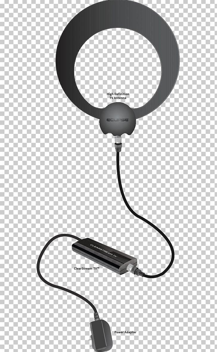 Headphones Television Antenna Aerials Wireless PNG, Clipart, Adapter, Aerials, Audio, Audio Equipment, Black And White Free PNG Download