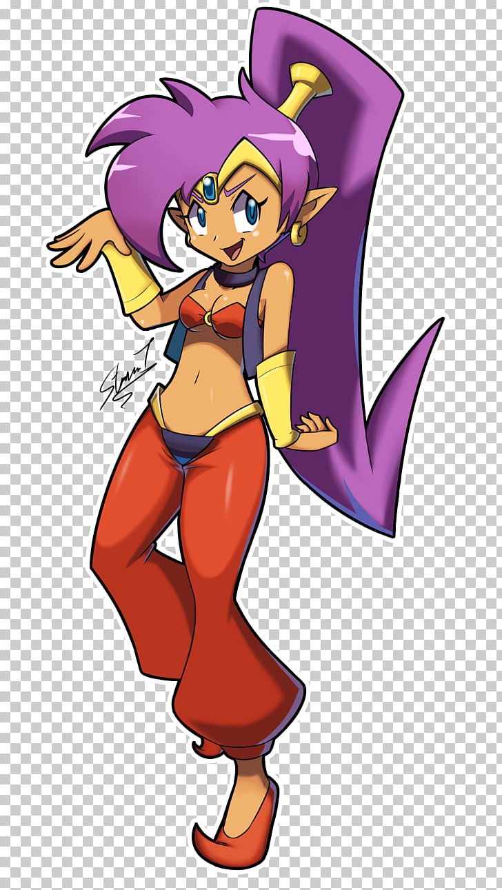 Shantae: Half-Genie Hero Art PNG, Clipart, Anime, Art, Belly Dance, Cartoon, Deviantart Free PNG Download