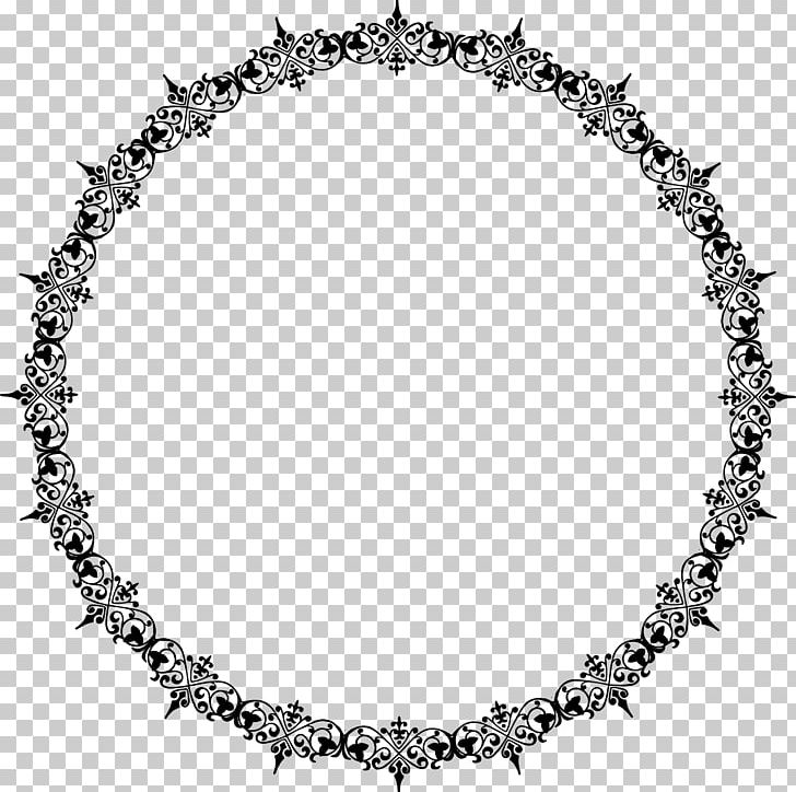 Borders And Frames Flower Floral Design PNG, Clipart, Anklet, Arts, Black And White, Body Jewelry, Borders And Frames Free PNG Download