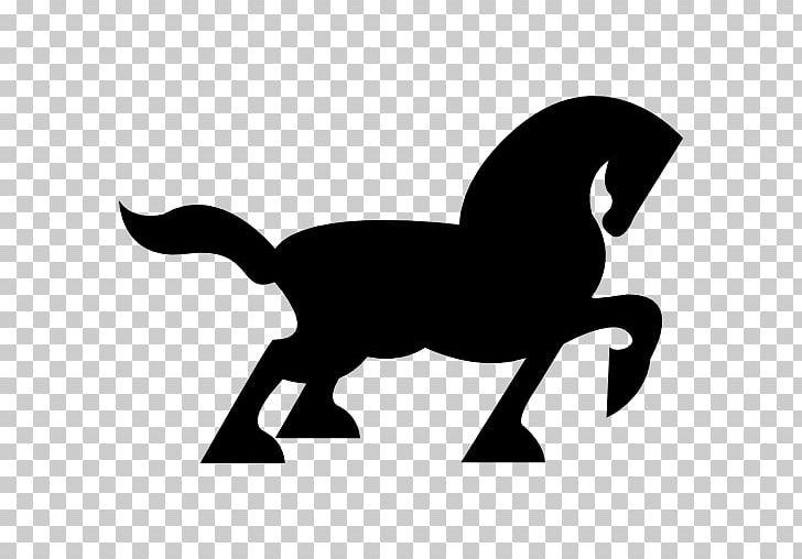 Standing Horse Computer Icons Black PNG, Clipart, Animal, Animals, Black, Black And White, Carnivoran Free PNG Download
