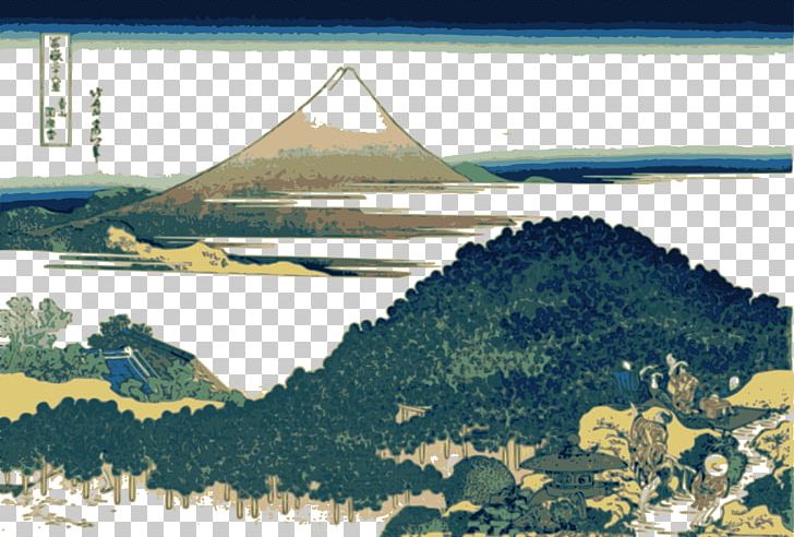 Thirty-six Views Of Mount Fuji The Great Wave Off Kanagawa Hokusai: (1760 PNG, Clipart, Black Forest, Elevation, Forest Animals, Forests, Great Wave Off Kanagawa Free PNG Download