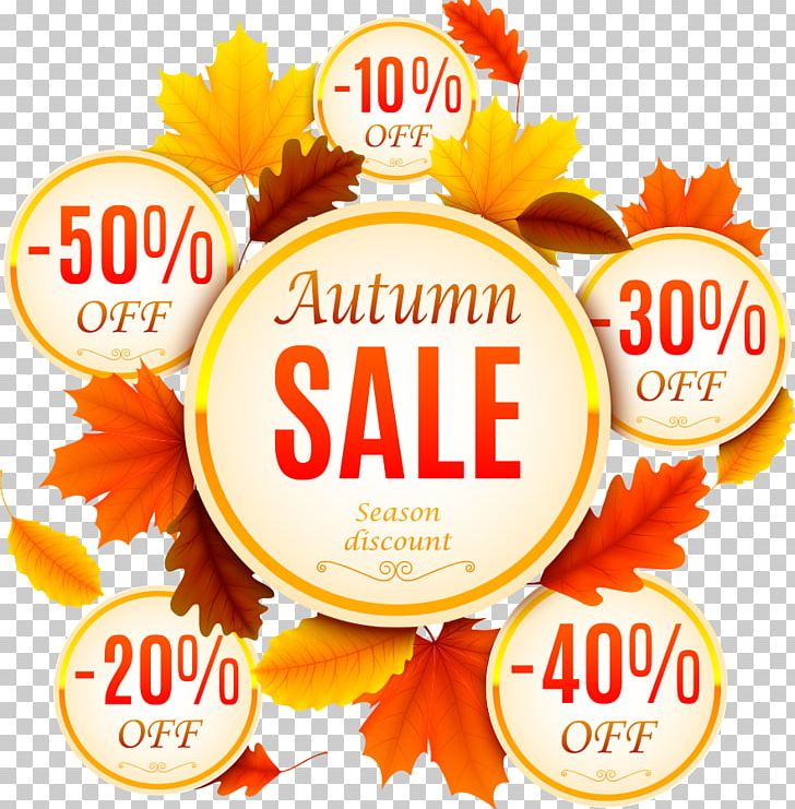 Paper Autumn Sales PNG, Clipart, Autumn, Autumn Leaves, Autumn Maple Leaf, Cuisine, Food Free PNG Download