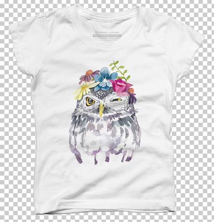 T-shirt Owl Watercolor Painting PNG, Clipart, Art, Artist, Art Museum, Bird, Bird Of Prey Free PNG Download