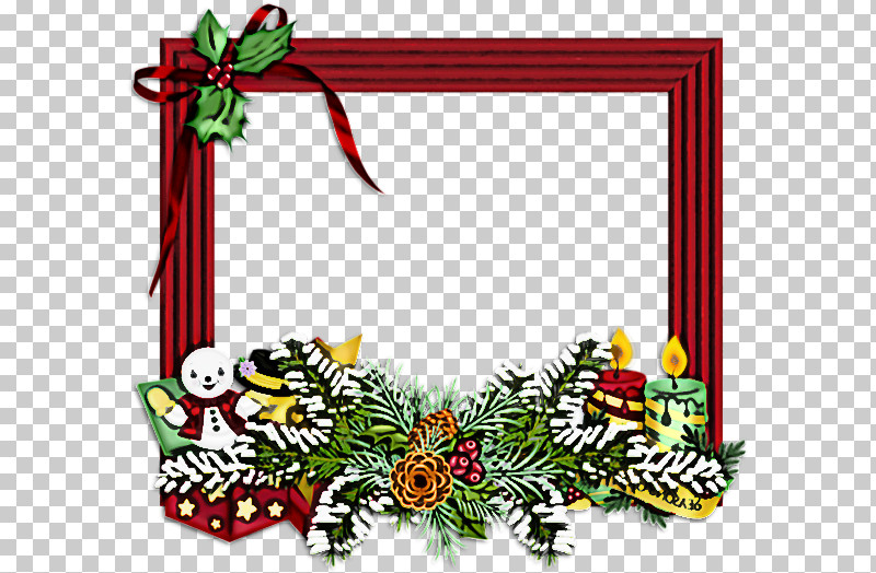 Picture Frame PNG, Clipart, Christmas Decoration, Holly, Interior Design, Picture Frame, Plant Free PNG Download