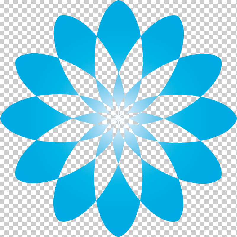 Blue Aqua Petal Plant Logo PNG, Clipart, Aqua, Blue, Circle, Flower, Logo Free PNG Download