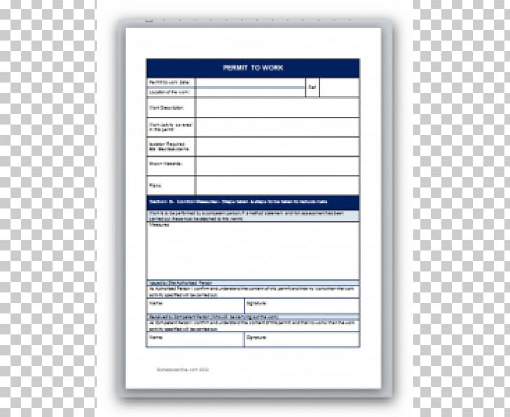 Document Template Permit To Work Work Permit Computer Software PNG, Clipart, Document, Document Template, Form, Google Docs, Hot Work Free PNG Download