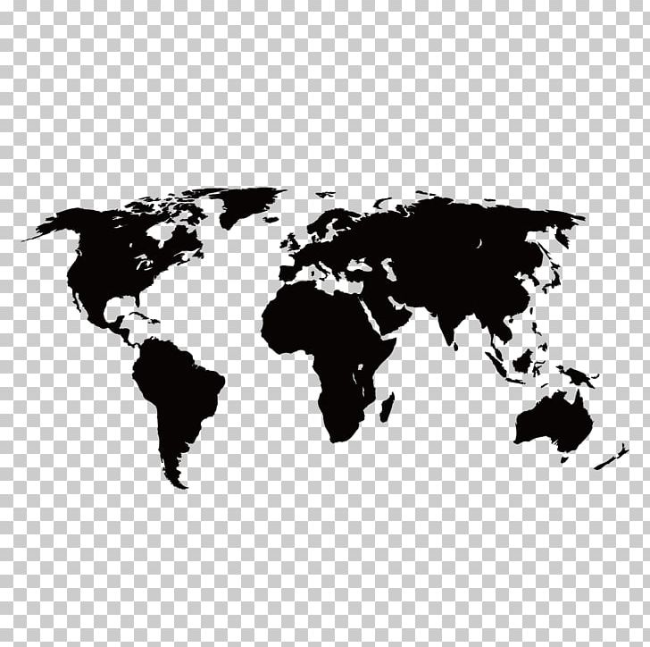 Earth World Map PNG, Clipart, Analysis, Background Black, Black, Black And White, Black Hair Free PNG Download