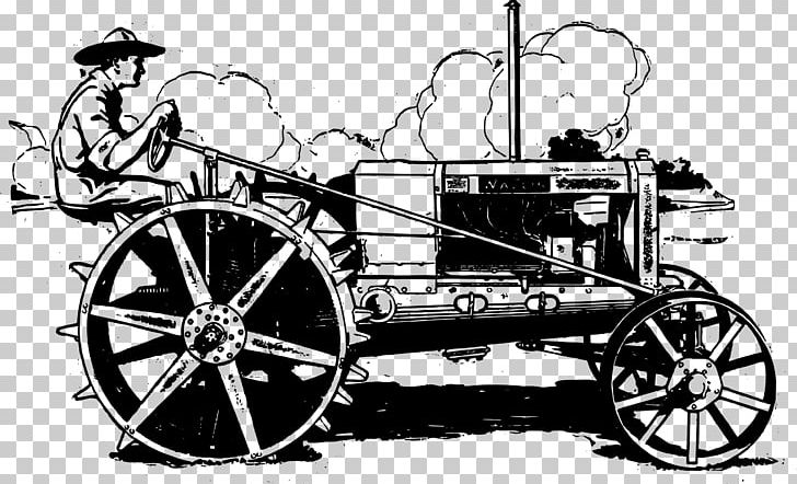 International Harvester John Deere Tractor PNG, Clipart, 4 P, Agricultural Machinery, Automotive Design, Black And White, Car Free PNG Download
