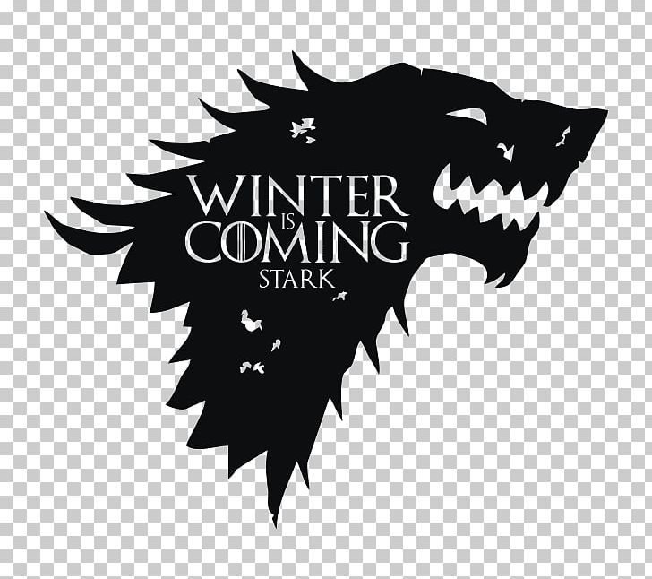 Wall Decal Sticker House Stark Winter Is Coming PNG, Clipart, Black And White, Bumper Sticker, Computer Wallpaper, Daenerys Targaryen, Decal Free PNG Download