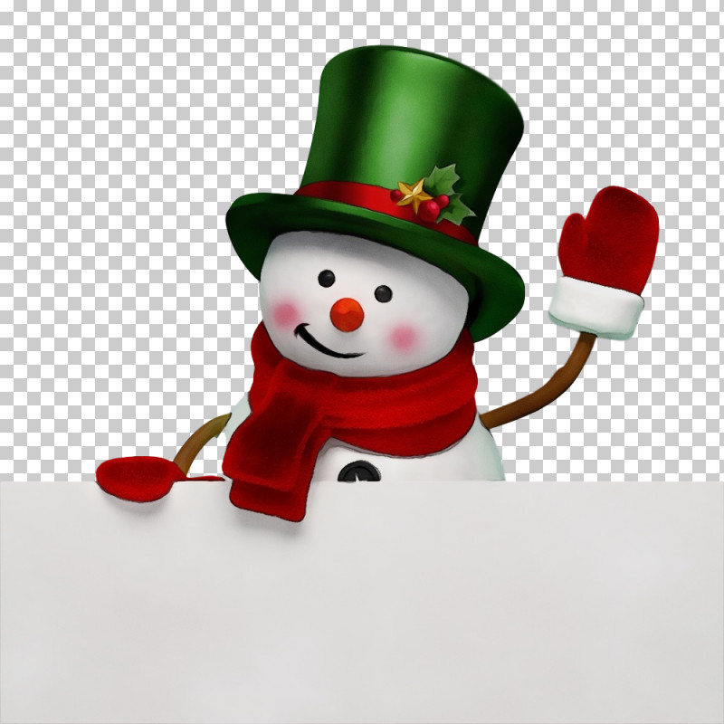 Snowman PNG, Clipart, Christmas, Costume Hat, Paint, Snowman, Watercolor Free PNG Download