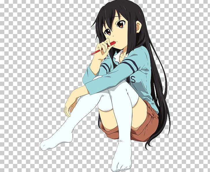 Azusa Nakano Mio Akiyama K-On! Tsumugi Kotobuki PNG, Clipart, Arm, Artwork, Azusa, Black Hair, Cartoon Free PNG Download