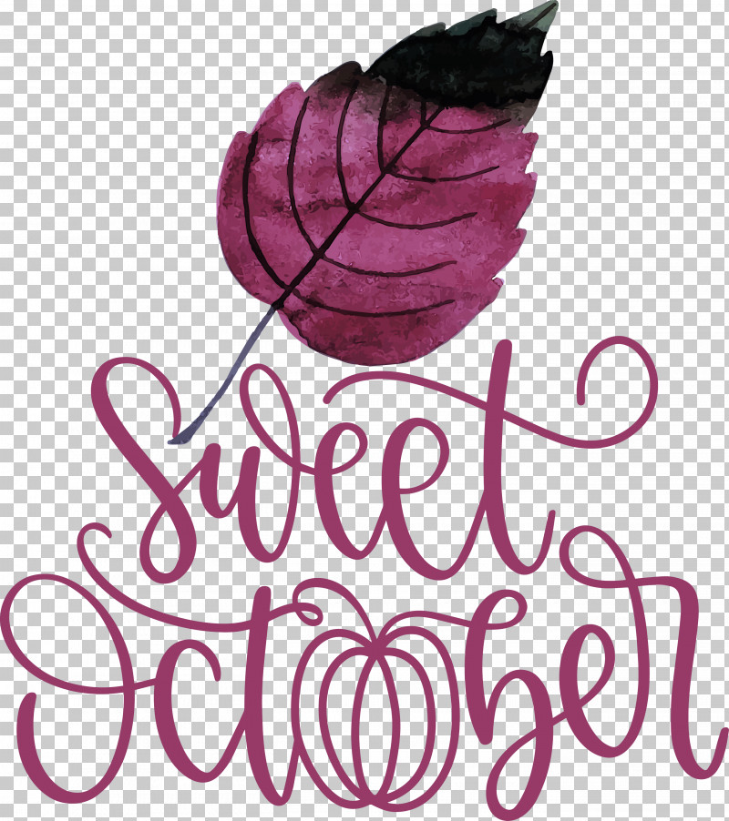 Sweet October October Fall PNG, Clipart, Autumn, Biology, Fall, Flower, Geometry Free PNG Download