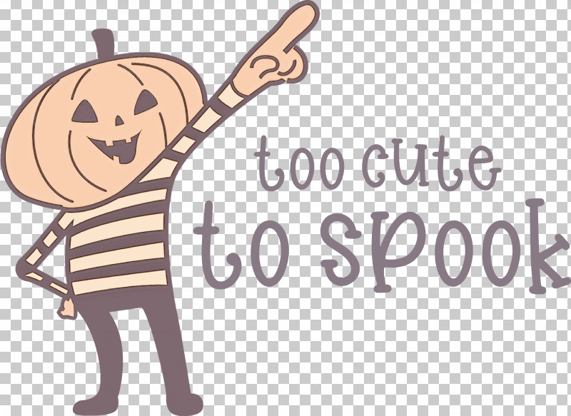 Halloween Too Cute To Spook Spook PNG, Clipart, Cartoon, Cartoon M, Decoration, Emoticon, Halloween Free PNG Download