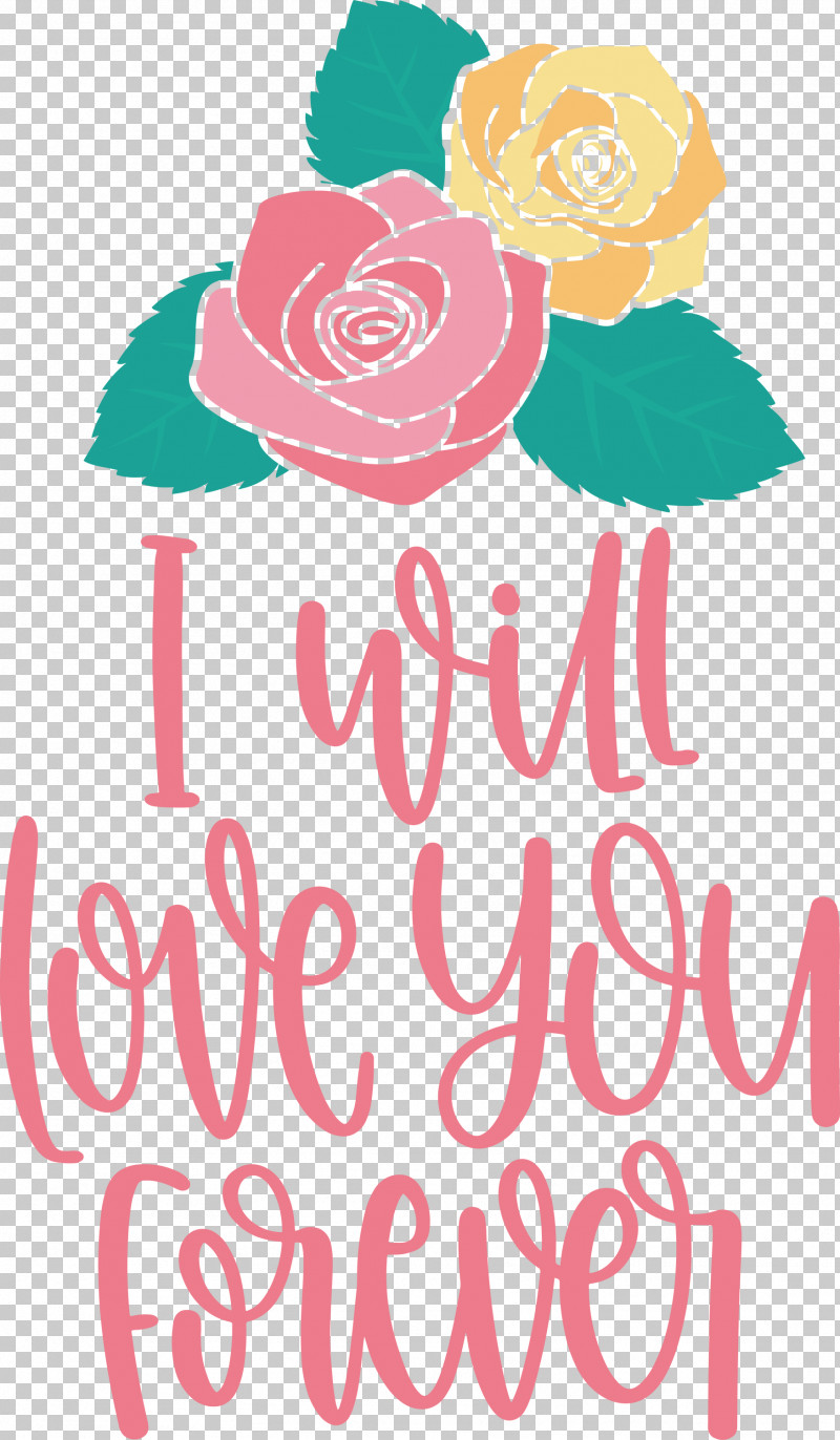 Love You Forever Valentines Day Valentines Day Quote PNG, Clipart, Cut Flowers, Floral Design, Flower, Geometry, Line Free PNG Download