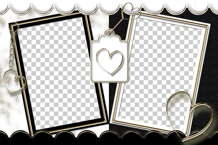 Frames PNG, Clipart, Black And White, Blog, Editing, Heart, Jewellery Free PNG Download