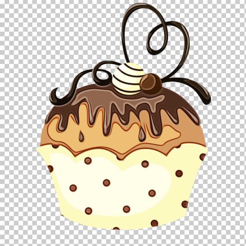 Baking Cup Cupcake Cake Dessert Muffin PNG, Clipart, Baking Cup, Brown, Buttercream, Cake, Cupcake Free PNG Download