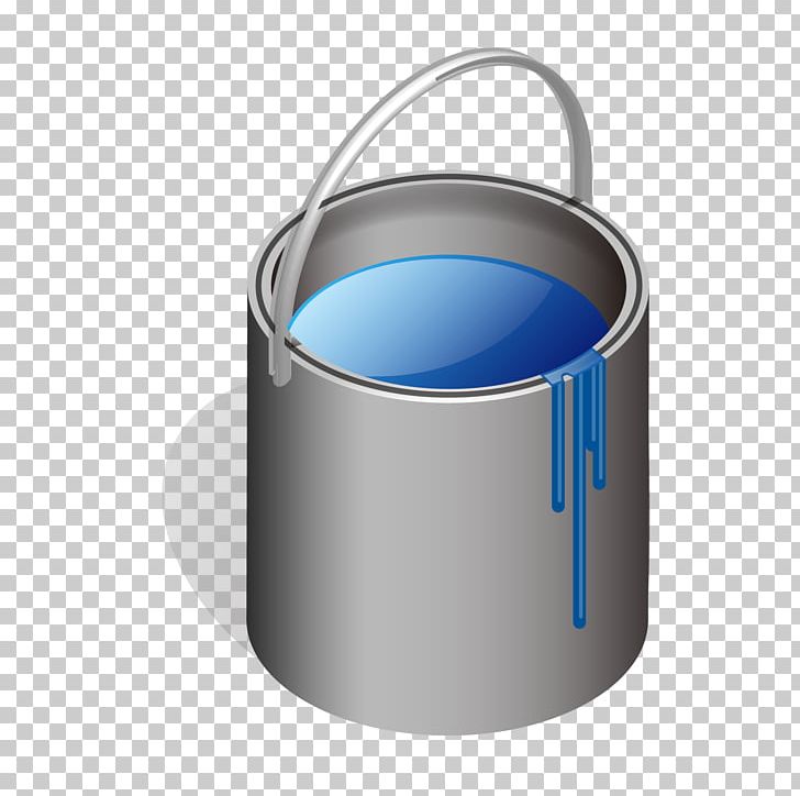 Paintbrush Bucket PNG, Clipart, Angle, Brush, Bucket, Bucket Vector, Coating Free PNG Download