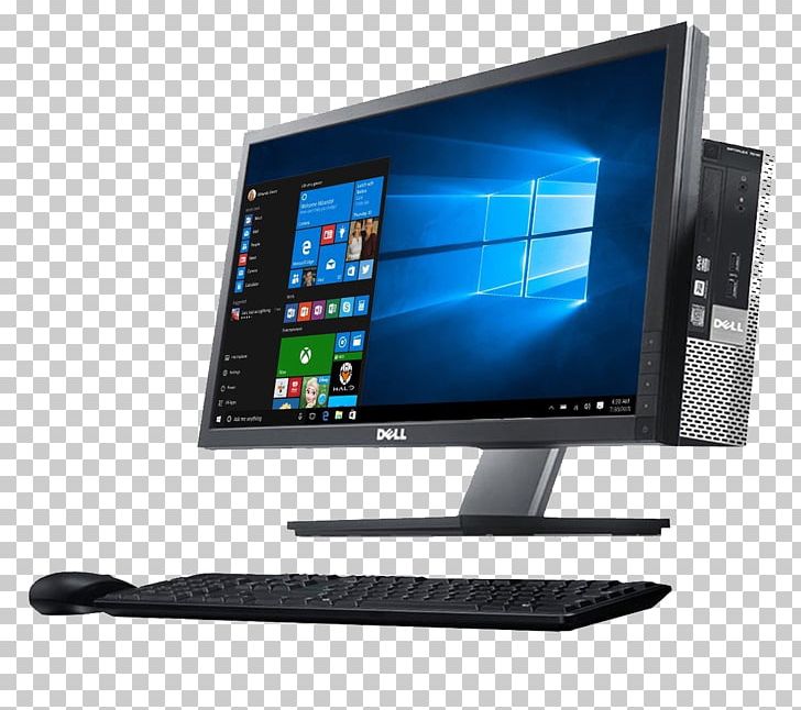 Dell Laptop All-in-one Desktop Computers Computer Monitors PNG, Clipart, Computer, Computer Hardware, Computer Monitor Accessory, Dell Optiplex 7010, Electronic Device Free PNG Download