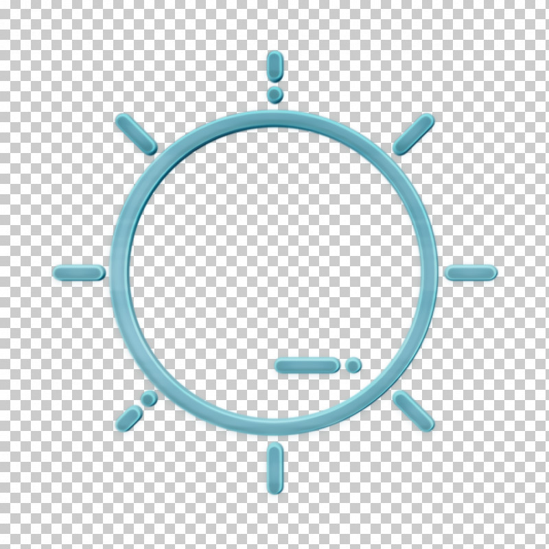 Sun Icon UI Icon PNG, Clipart, Aqua, Azure, Circle, Sun Icon, Turquoise Free PNG Download