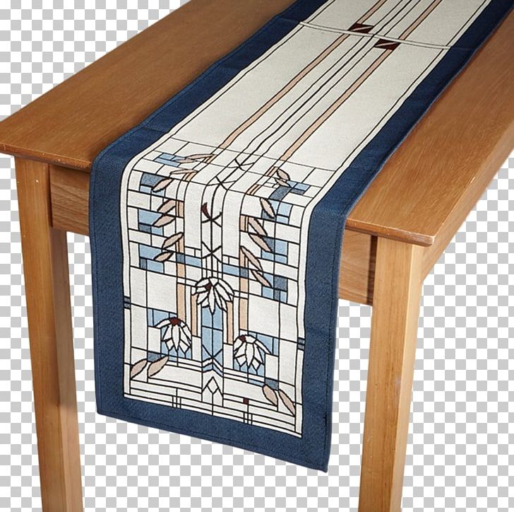 Rennie Rose Frank Lloyd Wright Waterlilies Tapestry Table Runner Product Design Angle PNG, Clipart, Angle, Frank Lloyd Wright, Furniture, Table, Table Runner Free PNG Download
