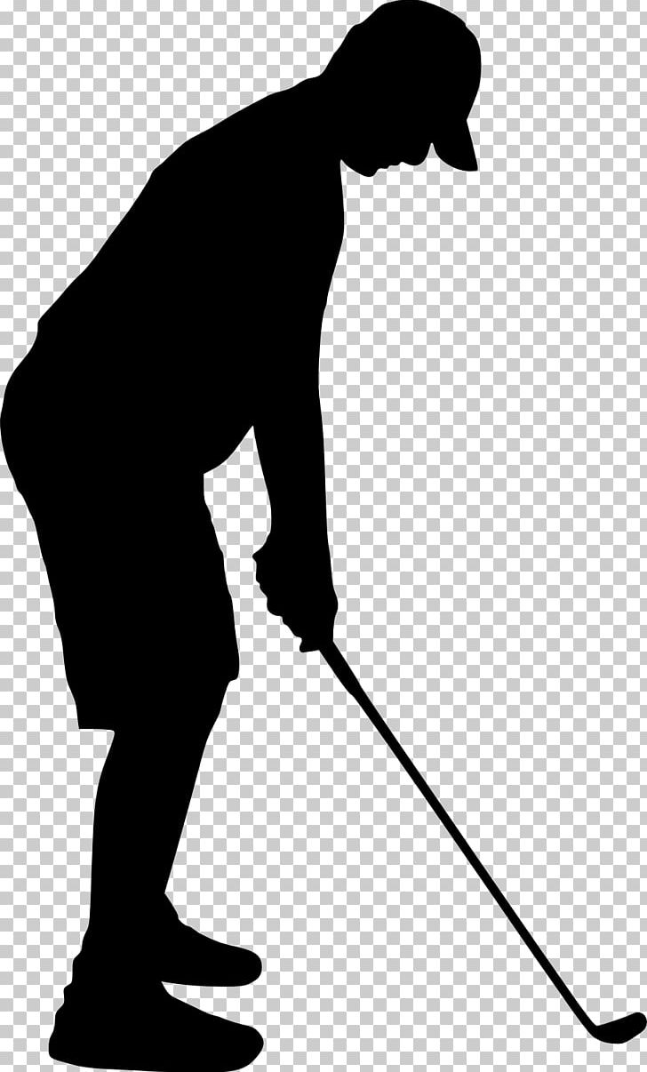 Silhouette Golfer PNG, Clipart, Angle, Animals, Black, Black And White, Clip Art Free PNG Download