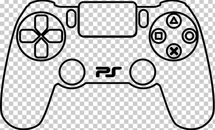 white ps3 controller drawing